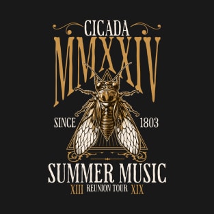 Cicada 2024 Reunion Tour - Brood XIX Brood XIII T-Shirt