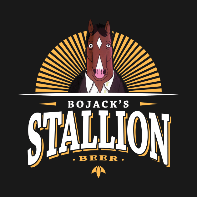 Bojack Horseman Stallion Beer by Bevatron