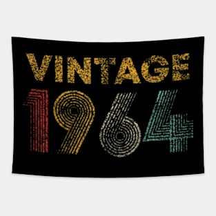 60th Birthday Vintage 1964 Men Women 60 Years Old Tapestry