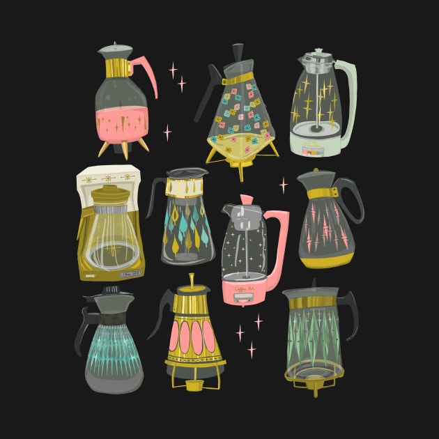 Vintage Coffee Pots by jenblove