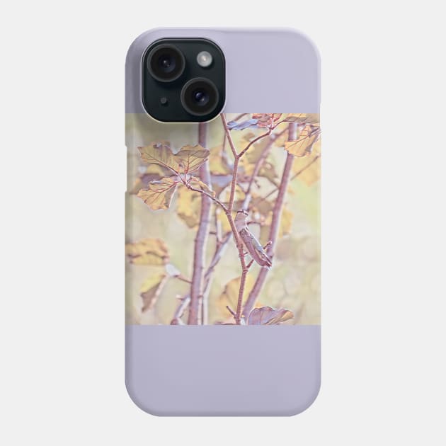 Hummingbird Peaceful No.2 Phone Case by MaryLinH