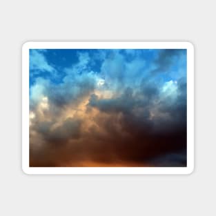 Stormy Autumn Clouds Magnet