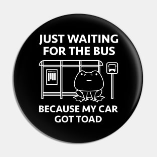 My Car Got Toad Pin