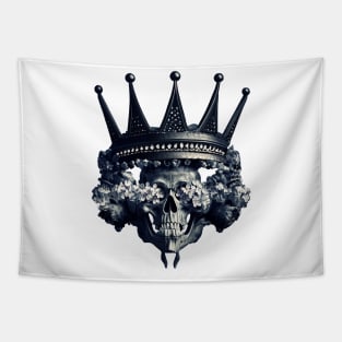 Crowned Skull Tapestry