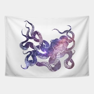 Space Octopus Tapestry