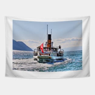 'La Suisse' on Lake Geneva, Switzerland Tapestry