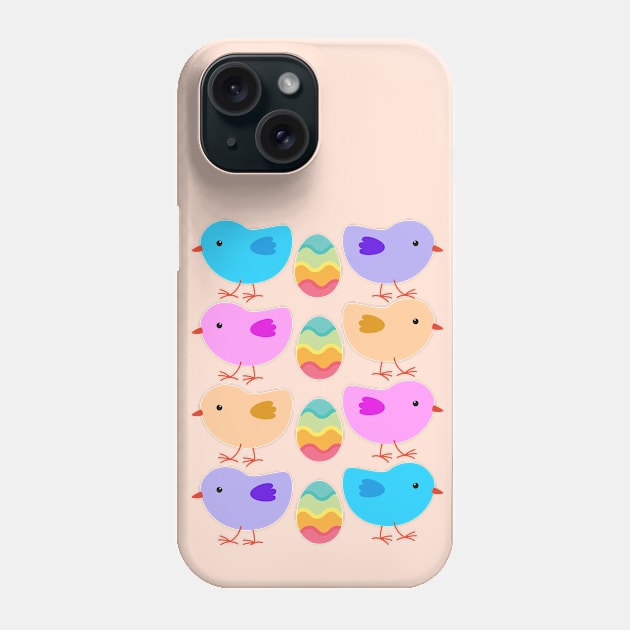 Easter Chicks Phone Case by AlmostMaybeNever