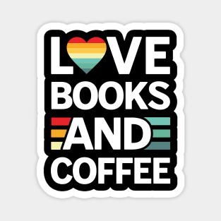 Books And Coffee Magnet