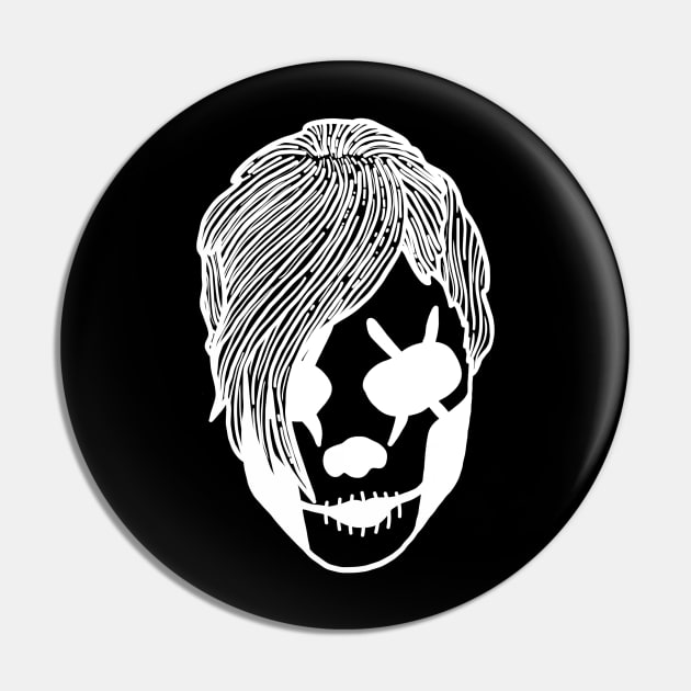 Frank Skull Pin by Velvet Earth