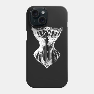 vintage corset shirt (and other products) Phone Case