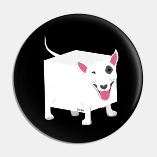 QubeDogs - English Bull Terrier Pin