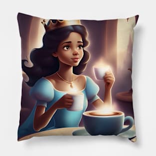 Princess Coffee lover Pillow