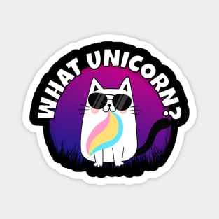 What Unicorn Nuaghty Cat Magnet