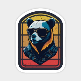 bear with sunglasses Magnet