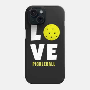 Womens Pickleball Love Gifts for Men and Women Phone Case