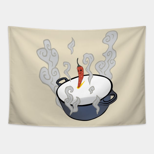 Hot Pot Tapestry by The Food in my Beard