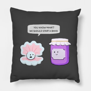 Pearl and Jam start a Band Pillow