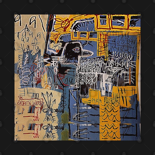 Basquiat Inspired Art by AbstractArt14