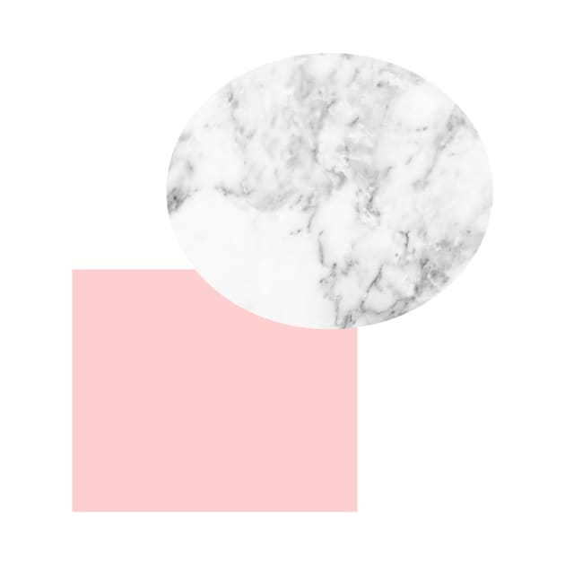 Marble geometric shapes by peggieprints