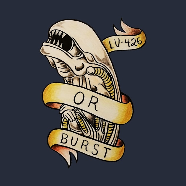 LV-426 or Burst by paperistalking