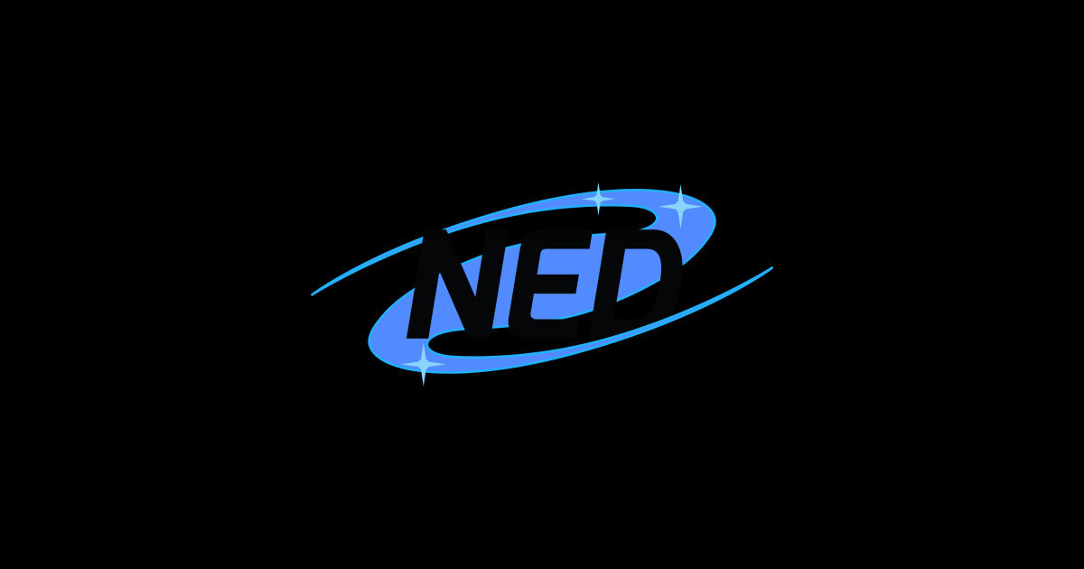NASA/IPAC Extragalactic Database - Ned Logo - Posters and Art Prints ...