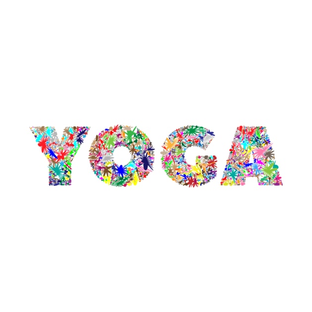 Yoga t-shirt by AbromsonStore