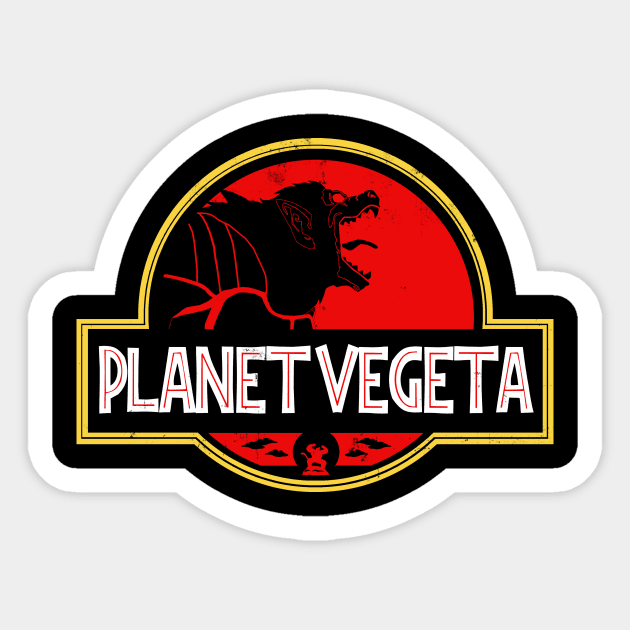 Planet Vegeta Stickers for Sale