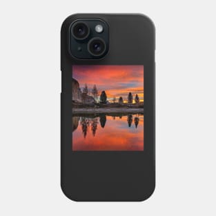 Beautiful sunset design Phone Case