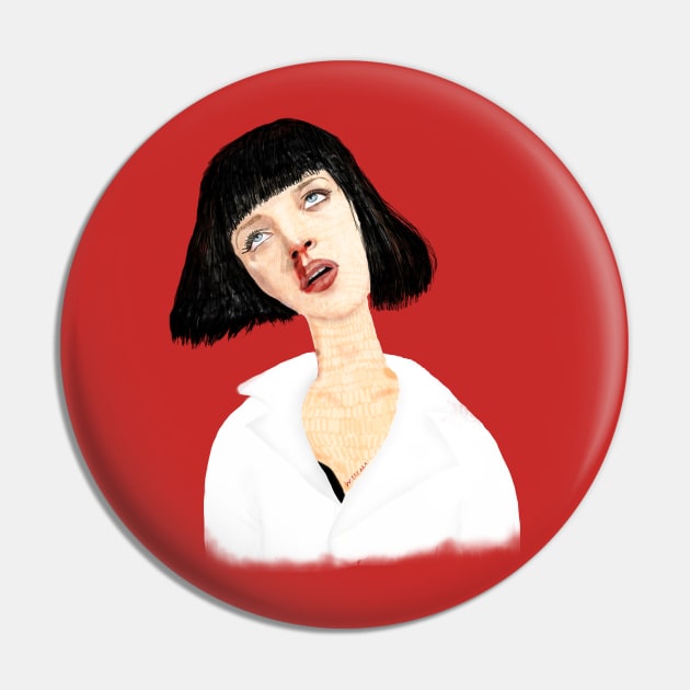 Ms. Mia Wallace Pin by wakkala