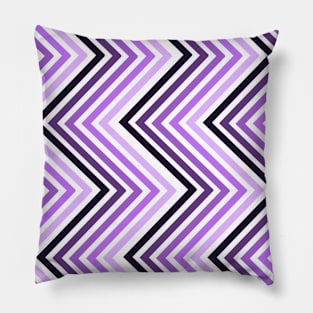 Purple abstract geometry Pillow