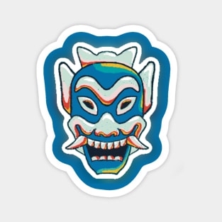 Blue Spirit Mask Avatar Magnet