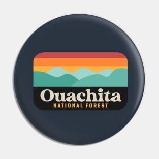 Ouachita National Forest Arkansas Camping Hot Springs Pin