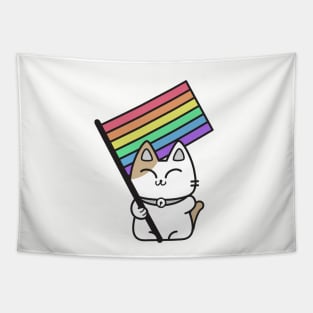 Pride Kitty Tapestry