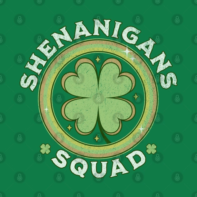 Shenanigans Squad Funny Saint Patricks Day Matching Group by OrangeMonkeyArt