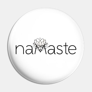 Namaste Lotus Pin