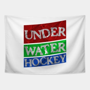 Underwater Hockey Tapestry