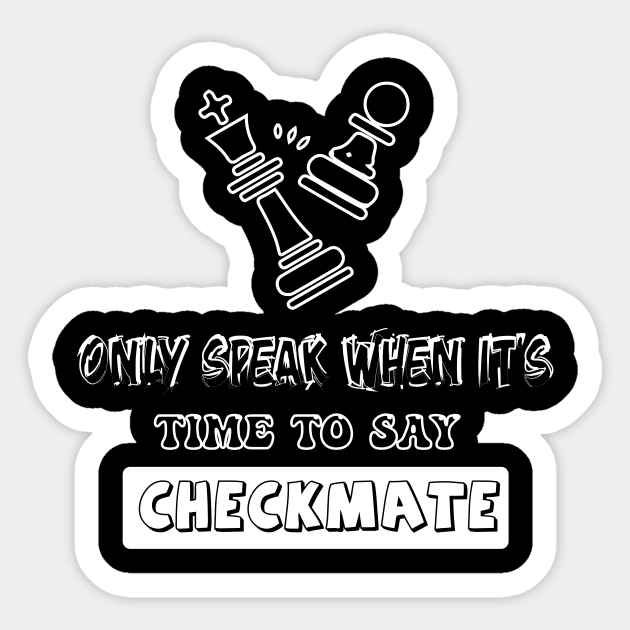 Checkmate Stickers, Unique Designs