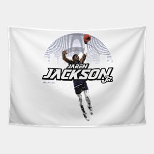 Jaren Jackson Jr. Memphis Skyline Tapestry