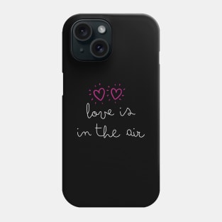 Love is in the air - 80s music song collector Phone Case