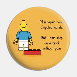 Bricked disability Pin