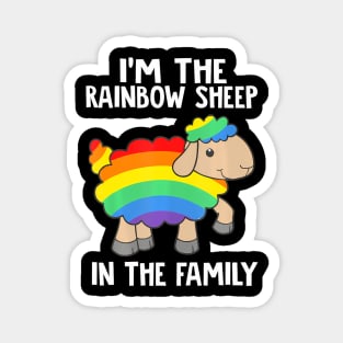 I'm The Sheep In The Family Lgbtq Pride Magnet