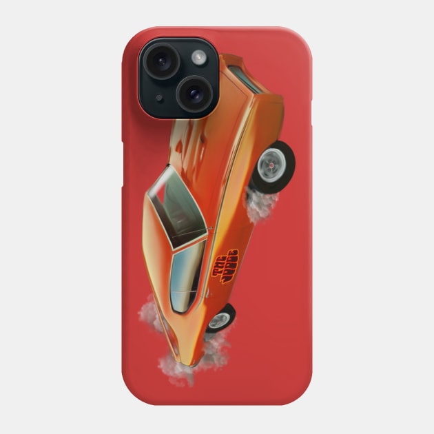 1969 Pontiac GTO Judge by MotorManiac Phone Case by MotorManiac