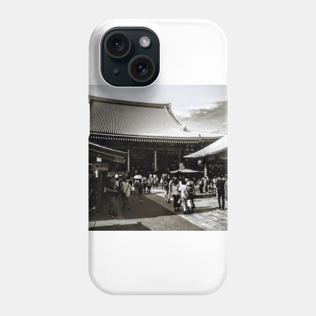 Temple crowds Phone Case by CalMal