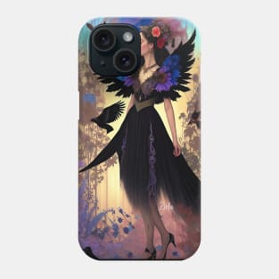 The Raven and the Witch Phone Case