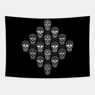 SKULLS PATTERN Tapestry