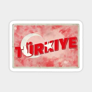 Turkey vintage style retro souvenir Magnet