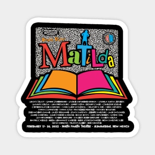 Matilda Jr. Cardboard Playhouse Theatre Company Magnet