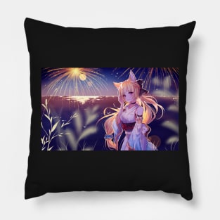 Summer festival Pillow