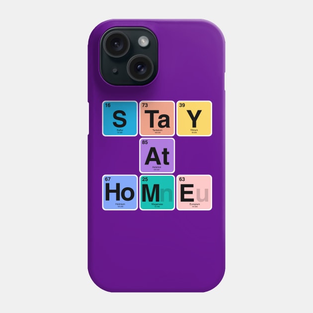 Stay at home Phone Case by cariespositodesign