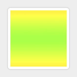 Yellow Green Yellow Gradient Magnet